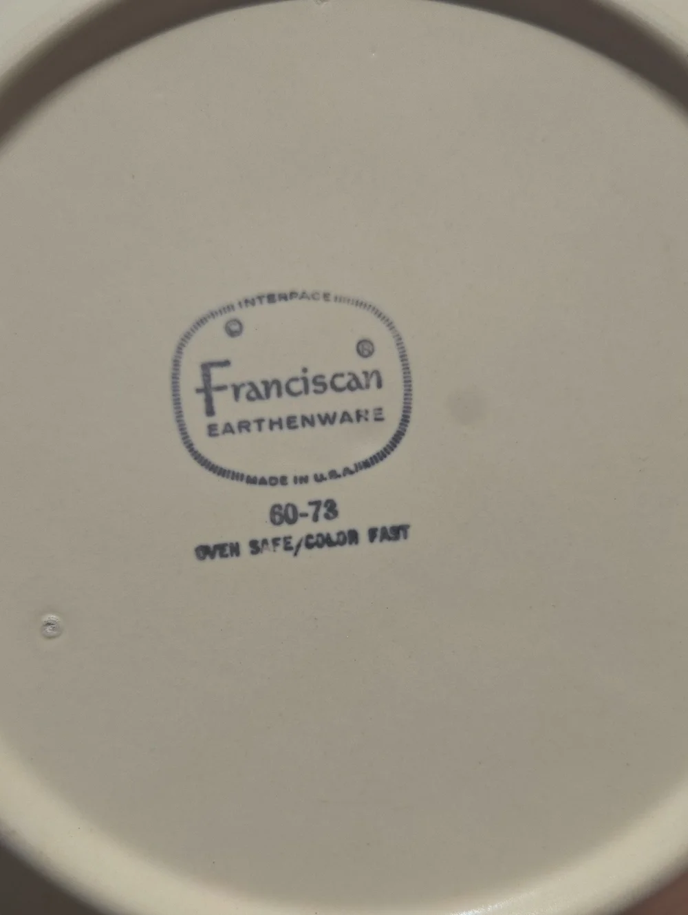 Franciscan Earthenware Floral Pattern Salad Dessert Plates - Set of 4